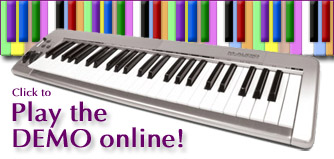 Learn to play piano online